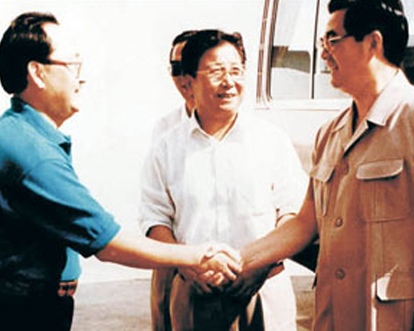 1994年胡锦涛同志接见内蒙...
